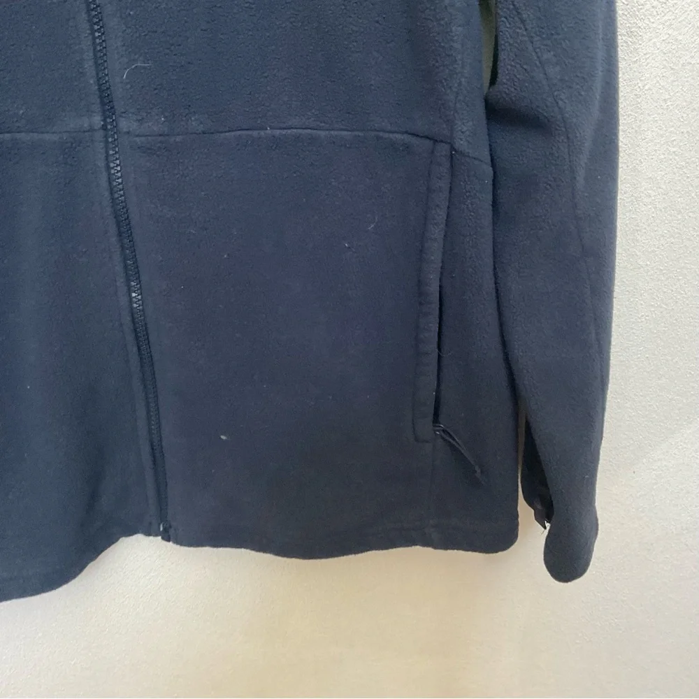 The North Face Men's Navy Blue Full Zip Fleece Jacket Size XL Warm Winter Layer
